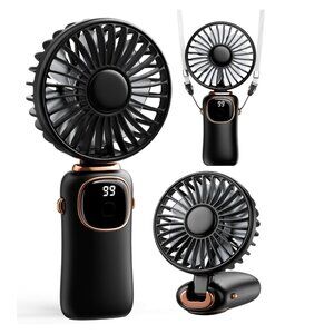 Portable Handheld Fan 4000mAh Battery